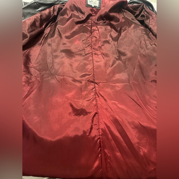 Y Alexander Vintage Brown Hooded Leather Trench Coat - Picture 7 of 14